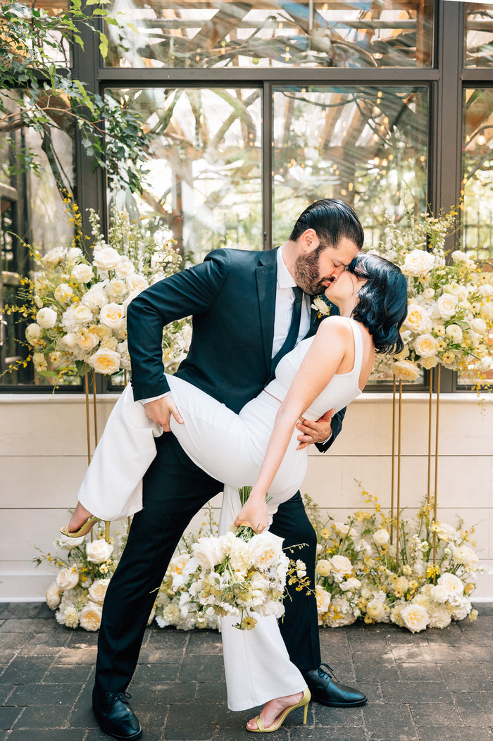 Romantic Butter Yellow Wedding Shoot with Italian Flair