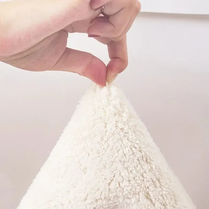 Round Fluffy Rug Tassel Nursery Play Mat Cozy Fall 2025 Plush Circle Bedroom Rug Soft Play Surface