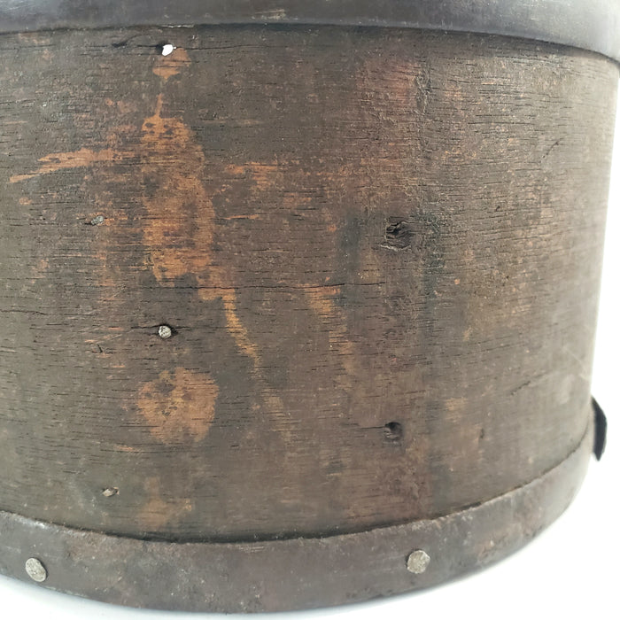 Rustic Primitive Bentwood Dry Grain Measure Metal Bands - 4 Quart Size