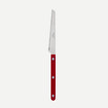Sabre Bistrot Solid Tomato Knife - Burgundy