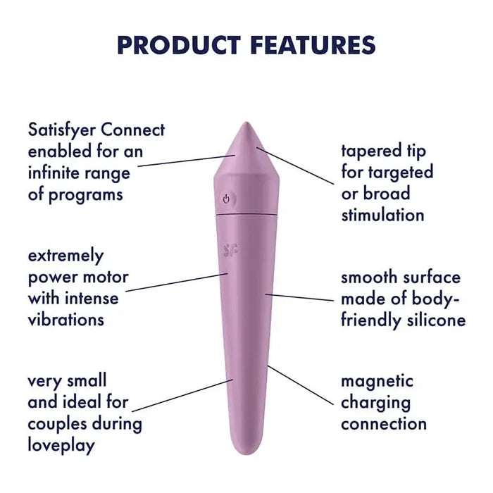Satisfyer Ultra Power Bullet 8 Smart Vibrator - Rolik®