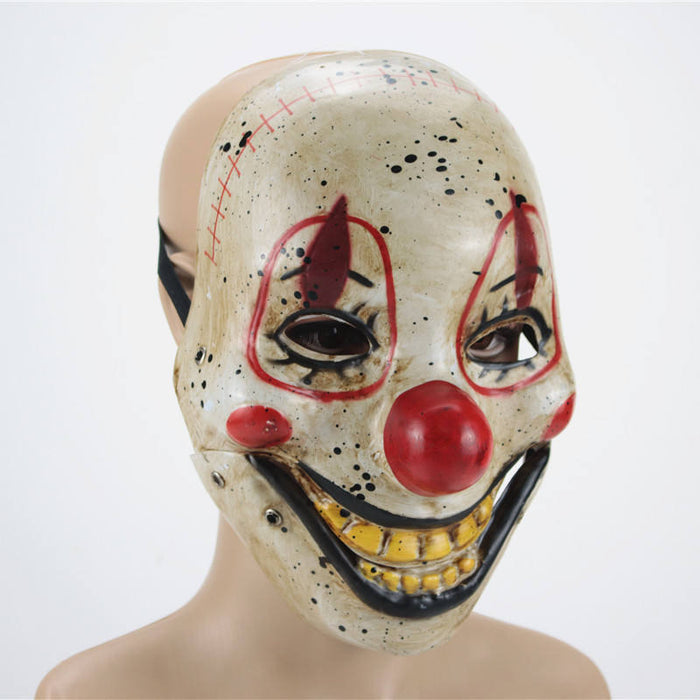 Scary Clown Mask Full Head Horror Halloween Costume