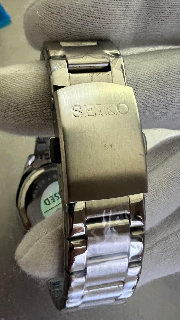 Seiko Speedtimer Chronograph 40mm Quartz Stainless Steel Blue dial Watch