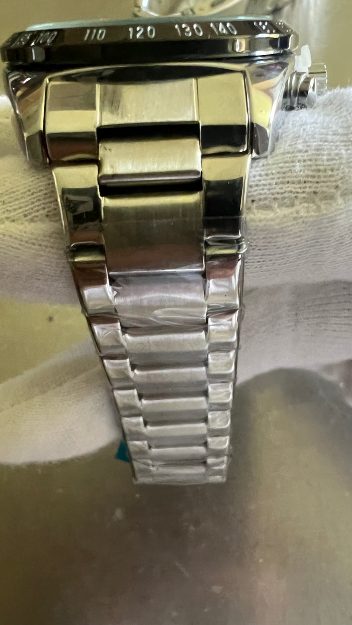 Seiko Speedtimer Chronograph 40mm Quartz Stainless Steel Blue dial Watch