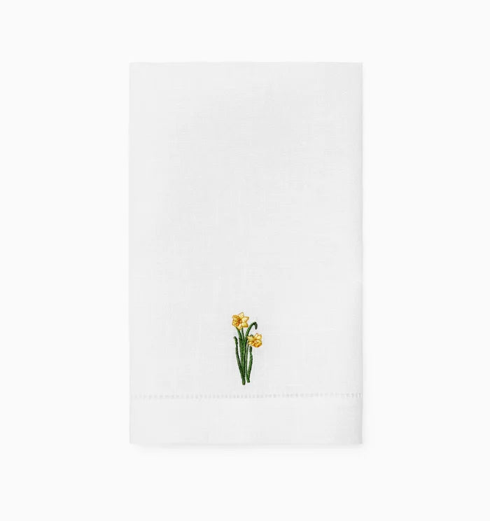 Sferra Fiorenza Guest Towel - Daffodil (March)