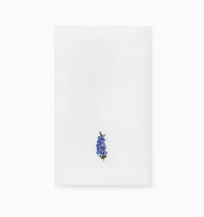 Sferra Fiorenza Guest Towel - Larkspur (July)