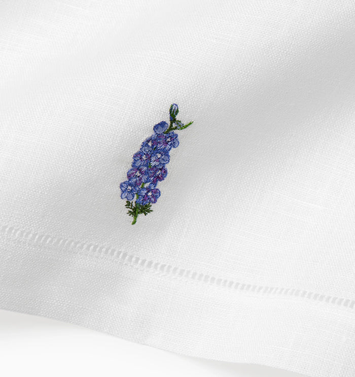 Sferra Fiorenza Guest Towel - Larkspur (July)