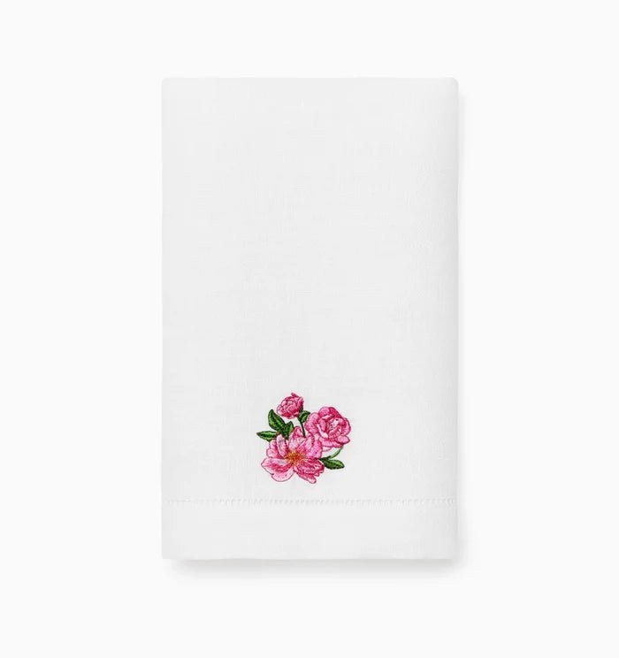 Sferra Fiorenza Guest Towel - Peony (November)