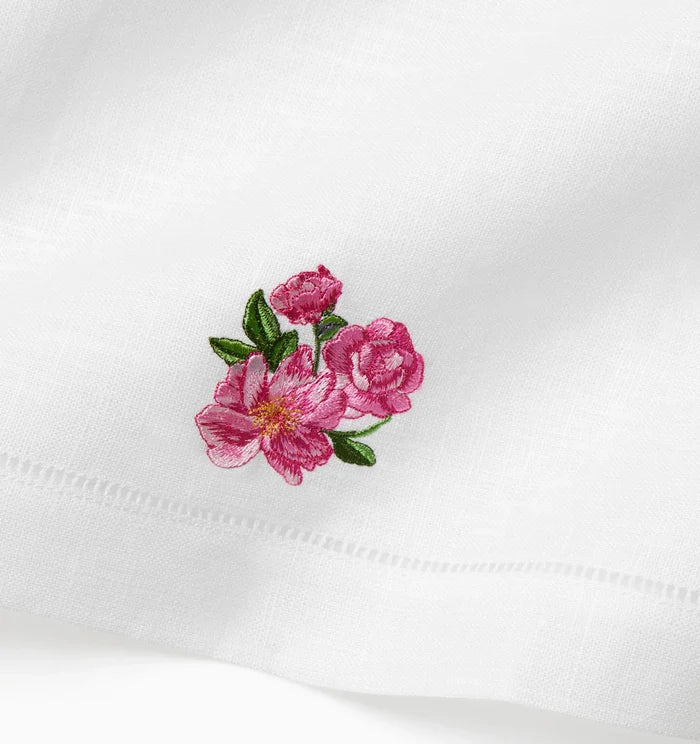 Sferra Fiorenza Guest Towel - Peony (November)