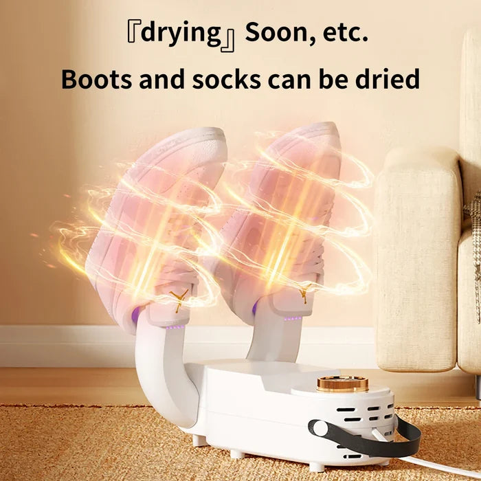 Shoe Dryer Dual Branch Boot Warmer UV Deodorizer, Fast Drying Shoe And Sock Care Fall 2025
