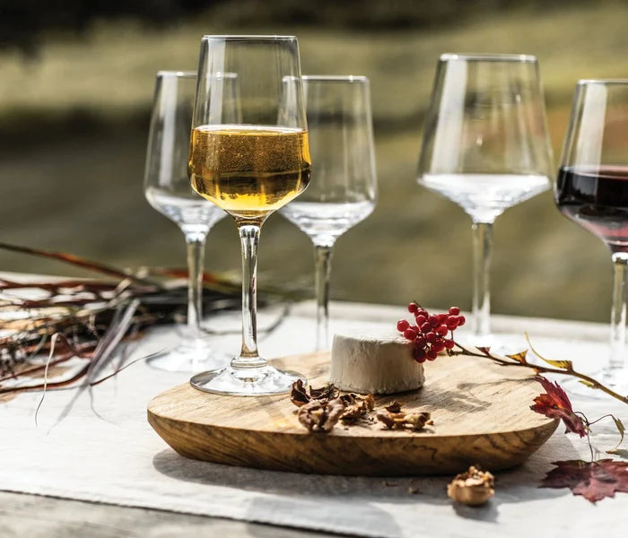 Simon Pearce Vintner White Wine Glass