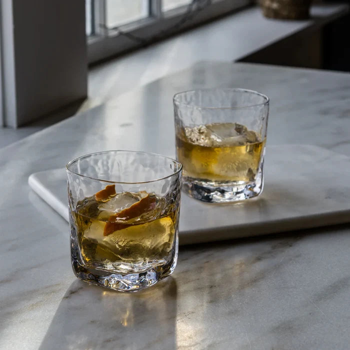 Simon Pearce Woodbury Double Old Fashioned Glasses - Set of 2