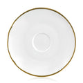 Simply Elegant Gold Tea Saucer by Anna Weatherley