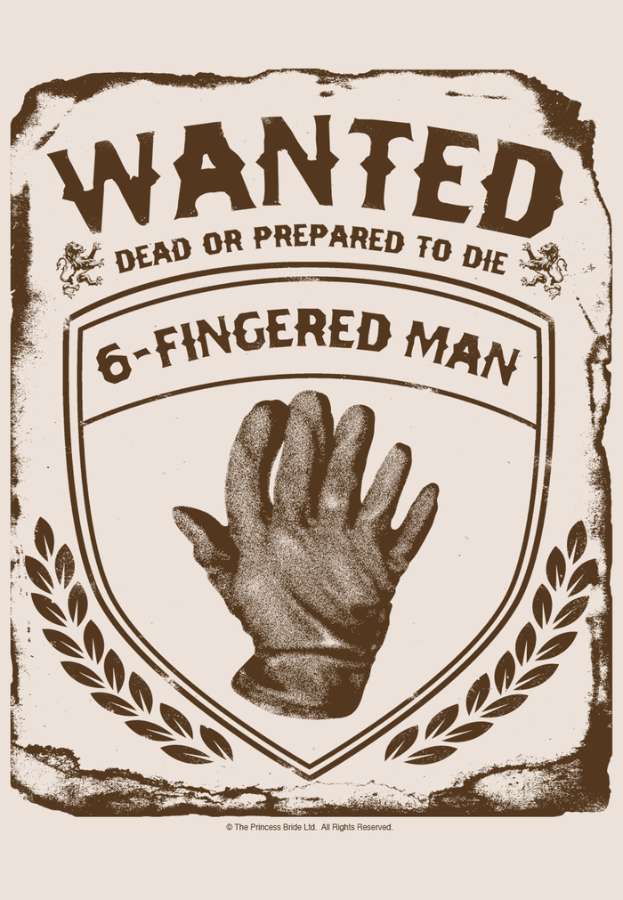 Six Fingered Man Princess Postcards