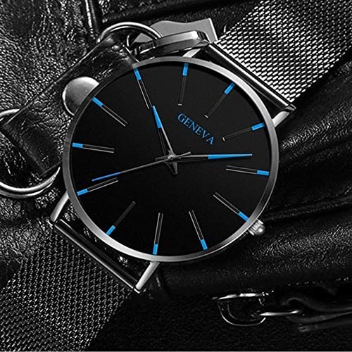 Elegante Herren Business-Uhr – ultraflach, Edelstahl, für Alltag und besondere Anlässe 2