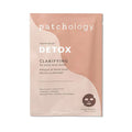 Patchology Detox Clarifying mask packaging on a white background