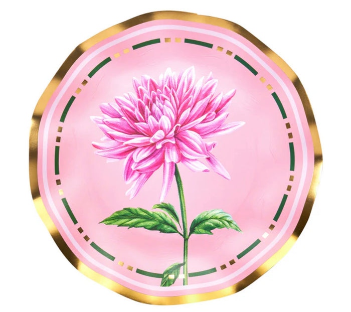 Sophistiplate Wavy Salad Plate - Dahlia