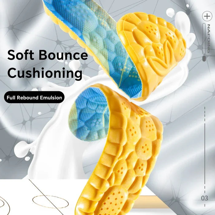 Sports Insoles Low Profile Orthopedic Insole TikTok Viral Fall 2025 Breathable Shock Absorption