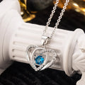 Sterling Silver Necklace Heart Shaped Pendant Minimalist Jewelry Holiday Gifts 2026 Gift-Ready