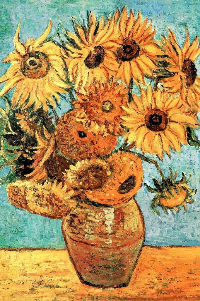 Sunflowers Vincent Van Gogh