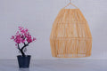 Suspension cloche en raphia Abat-jour H25 cm - Africancreates