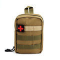 Tactical First Aid Kit MOLLE Pouch Harness Attachment for Outdoor Use Fall 2025 Ready Medical Kit