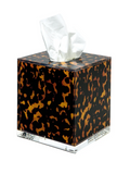 Tara Wilson Tortoise Acrylic Tissue Box