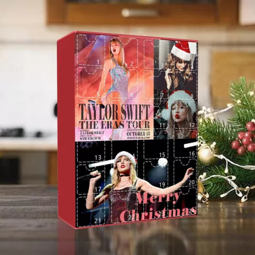 Taylor Swift-Inspired Bracelets Advent Calendar Gift 24 Days 2025 – Perfect Holiday Surprise!