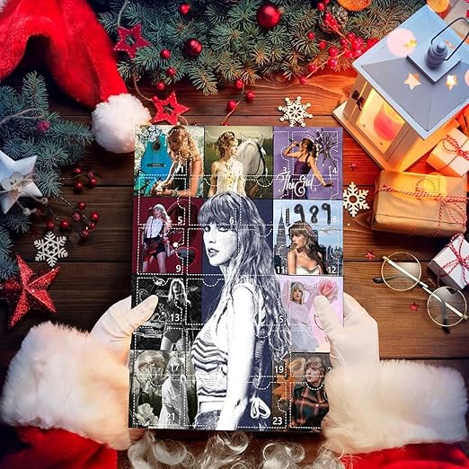 Taylor Swift-Inspired Bracelets Advent Calendar Gift 24 Days 2025 – Perfect Holiday Surprise!