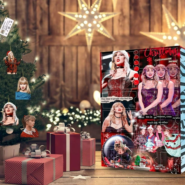 Taylor Swift-Inspired Bracelets Advent Calendar Gift 24 Days 2025 – Perfect Holiday Surprise!