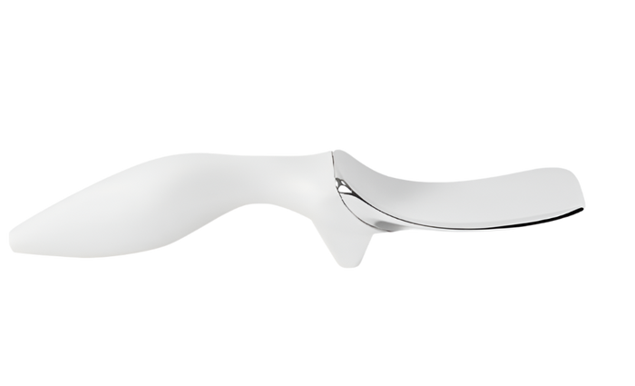 Tilt Up Ice Cream Spade White