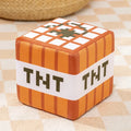 Variant image for TNT Grass Block Decorative Pillow, Soft Plush Toy for Gaming Room Decor, 12x12 Inches, Green and Brown-1
