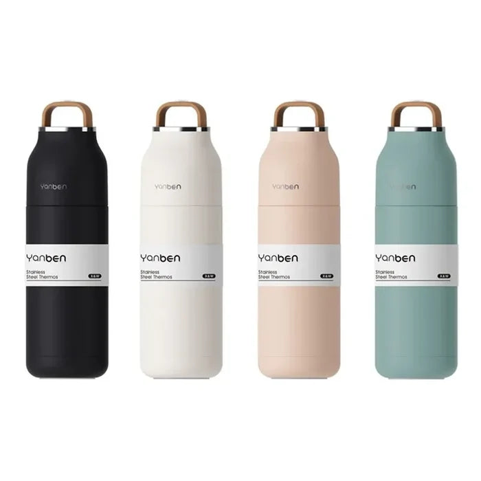 Travel Water Bottle 350ml 304 Stainless Steel Vacuum Thermos Flask Fall 2025 Insulated Leakproof On The Go