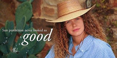 Tula Straw Hat - Pecos with Stretch Sweatband - Unisex - 3 Sizes - Olde Church Emporium