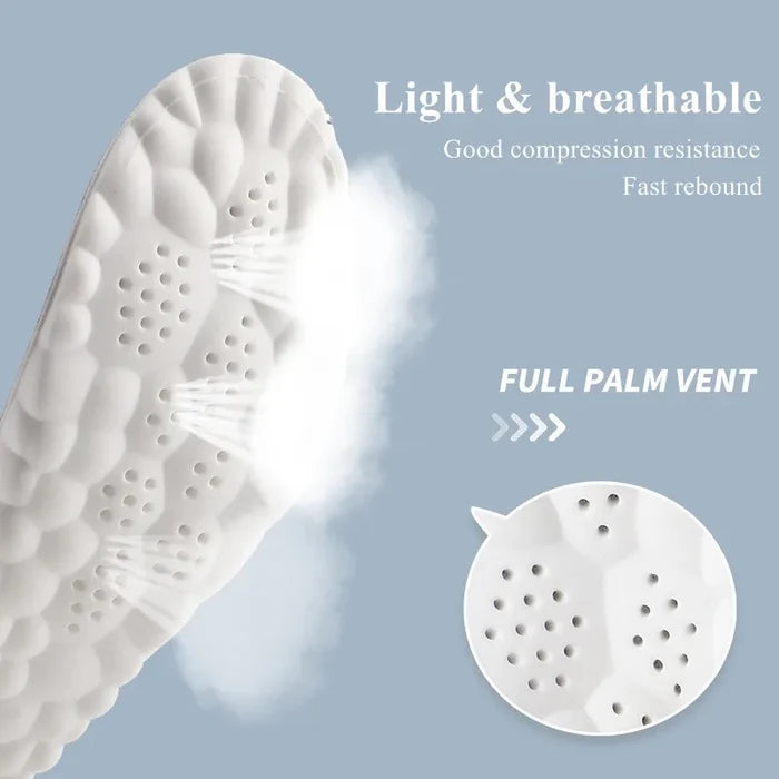 Ultra-Soft Arch Support Insoles for Flat Feet with Antibacterial Properties and Breathable Comfort 2