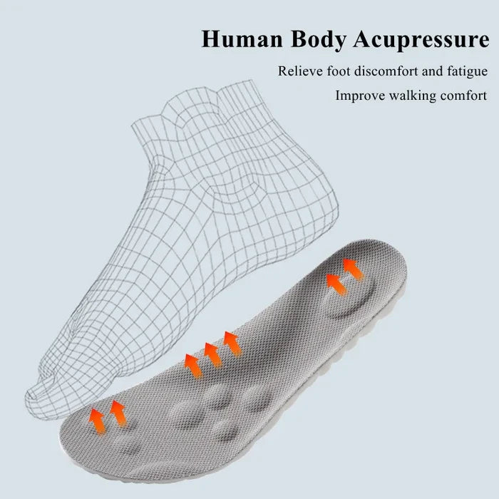 Ultra-Soft Arch Support Insoles for Flat Feet with Antibacterial Properties and Breathable Comfort 3