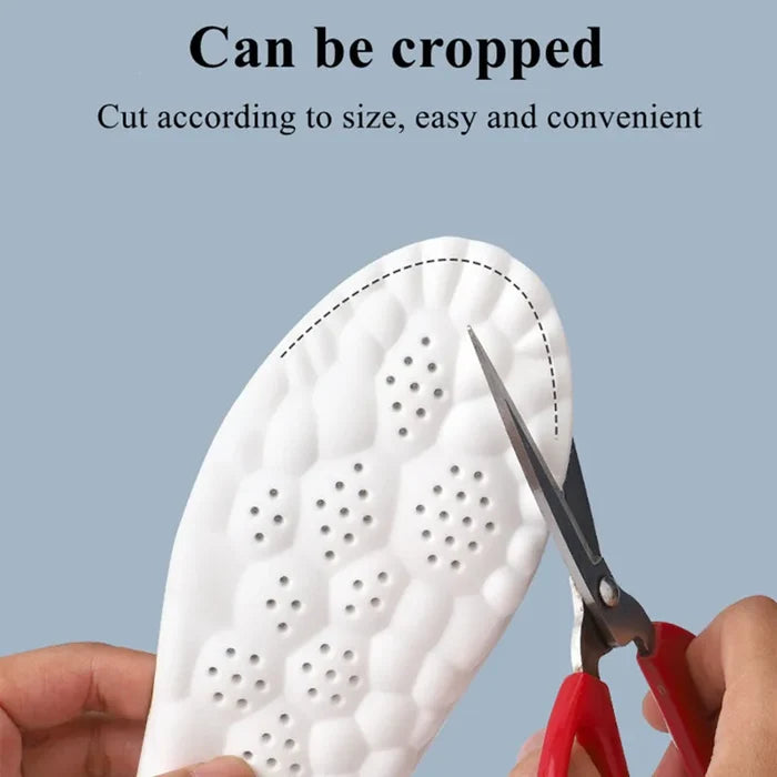 Ultra-Soft Arch Support Insoles for Flat Feet with Antibacterial Properties and Breathable Comfort 4