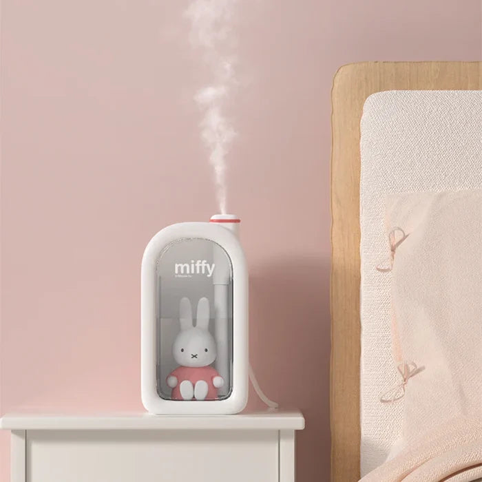 Ultrasonic Humidifier 380ml Doll Design Desktop Humidifier Back To School 2025 Quiet LED Mood Light Gift