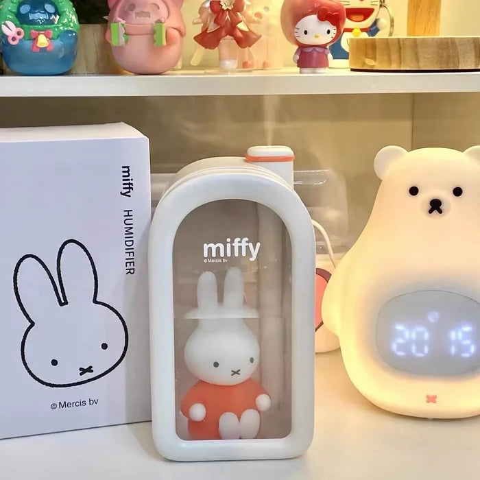 Ultrasonic Humidifier 380ml Doll Design Desktop Humidifier Back To School 2025 Quiet LED Mood Light Gift