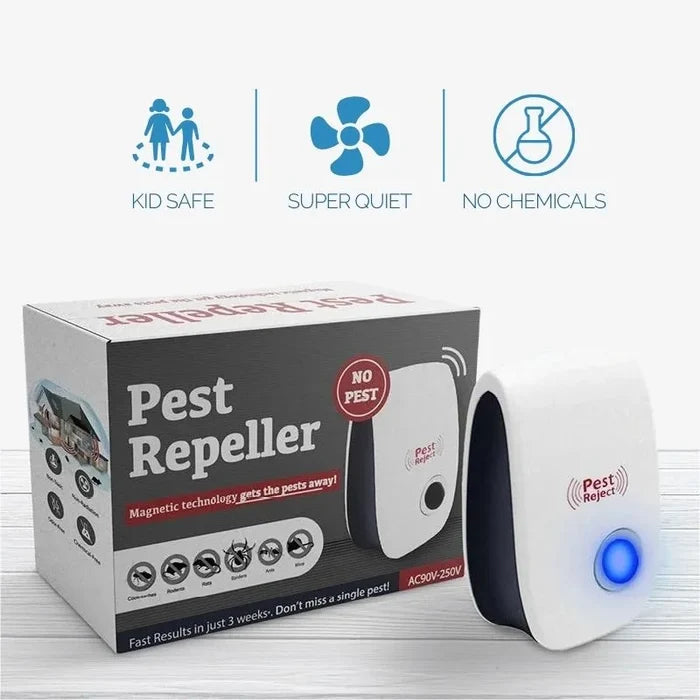 Ultrasonic Mouse Repeller Silent Pest Control Eco Safe