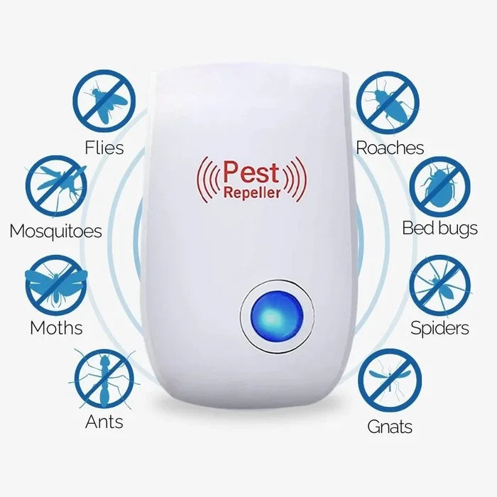 Ultrasonic Rat Repeller Silent Pest Control Device Safe