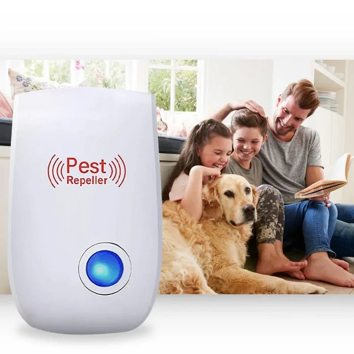 Ultrasonic Rat Repeller Silent Pest Control Device Safe