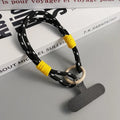 Universal Mobile Phone Lanyard with Anti-Loss Wrist Strap & Accessories - Stylish Two-Strand Design