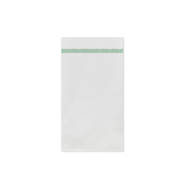 Vietri Fringe Paper Guest Towel - Green