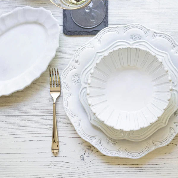Vietri Incanto Baroque European Dinner Plate