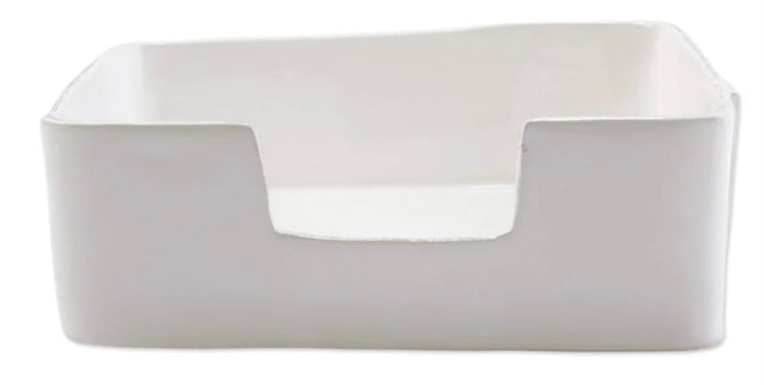 Vietri Lastra Dinner Napkin Holder - Melamine