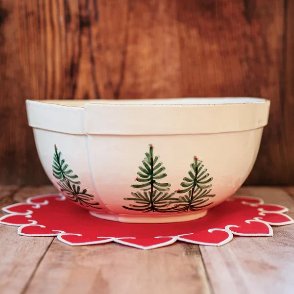 Vietri Lastra Holiday Centerpiece