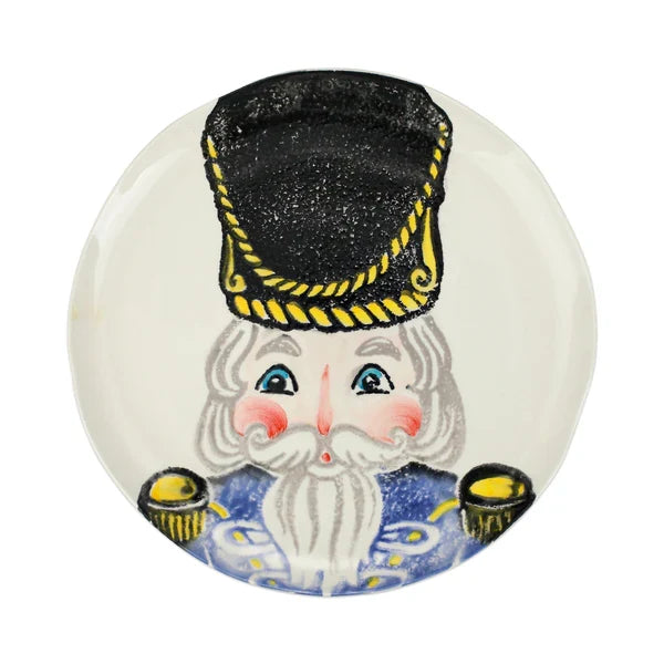 Vietri Nutcracker Dinner Plate - Blue