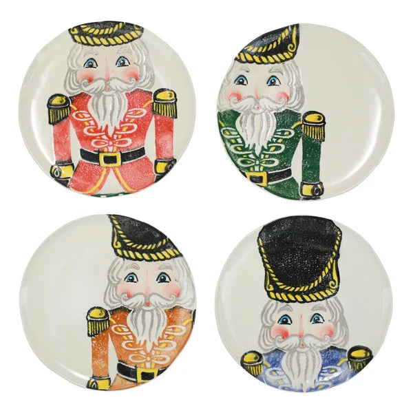 Vietri Nutcracker Dinner Plate - Blue