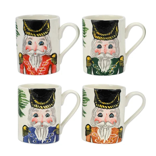 Vietri Nutcrackers Mug - Green